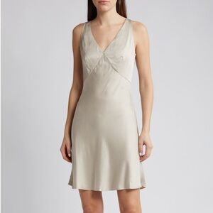 French Connection Satin Innis Mini Dress XXS